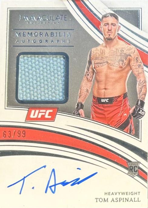 Tom Aspinall [Memorabilia Autograph] #101
