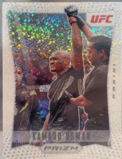 Kamaru Usman [White Sparkle] #25
