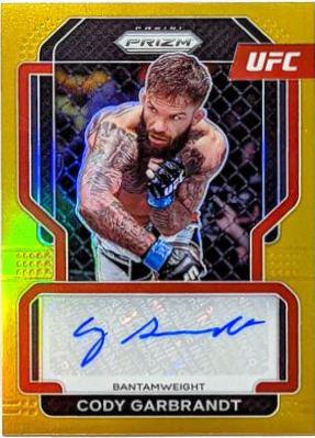 Cody Garbrandt [Gold] #SG-CGB