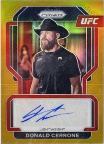 Donald Cerrone [Gold] #SG-DCR
