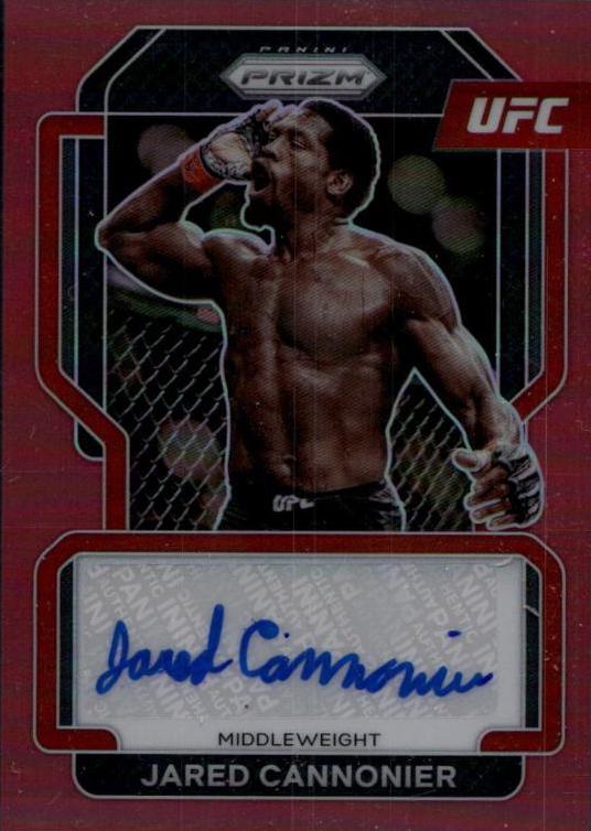 Jared Cannonier [Red] #SG-JCN