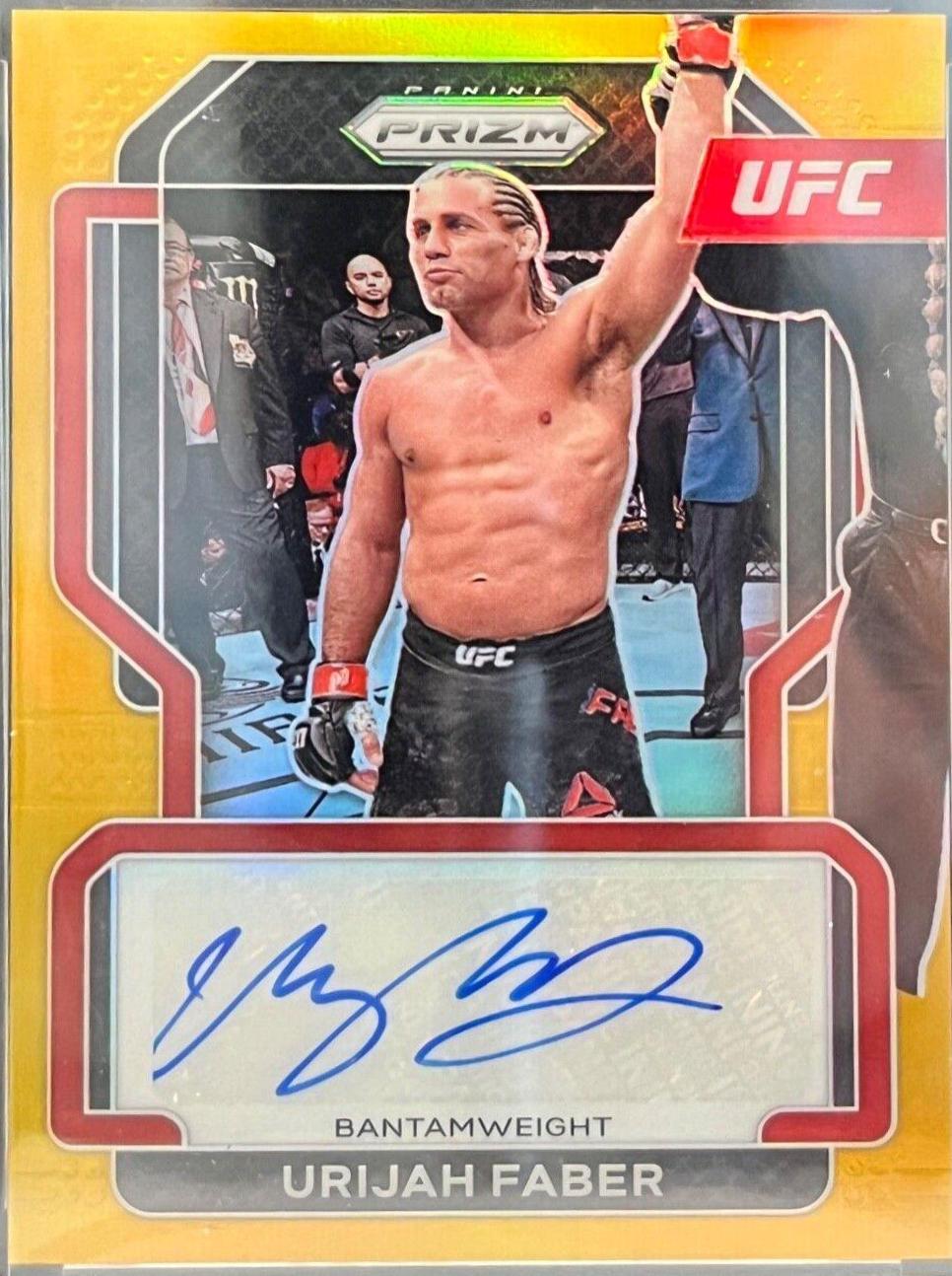 Urijah Faber [Gold] #SG-UFB