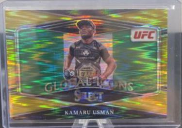 Kamaru Usman [Gold Flash] #9