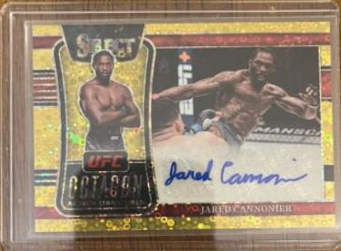 Jared Cannonier [Gold Disco] #OA-JCN