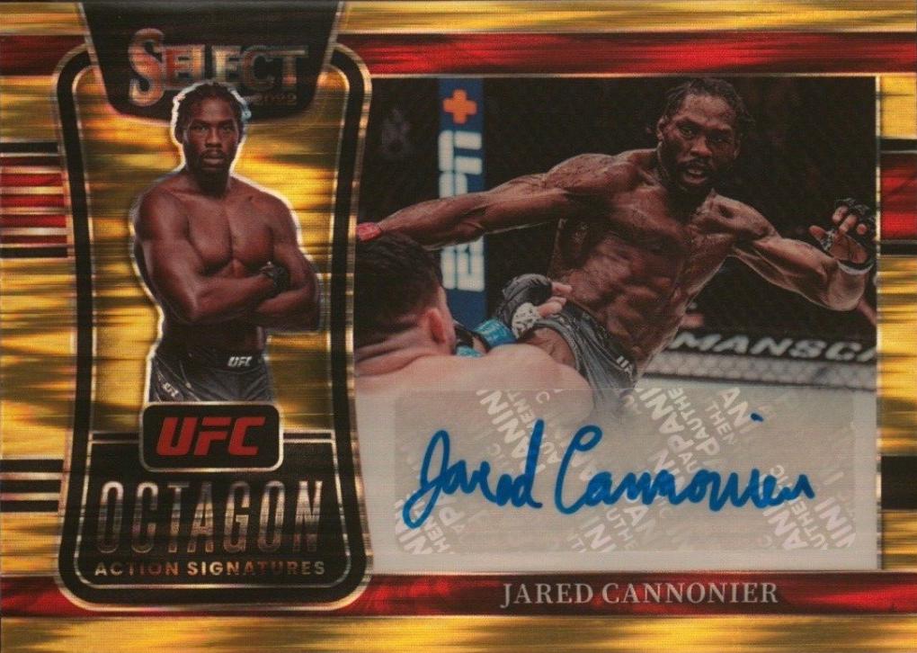 Jared Cannonier [Gold Flash] #OA-JCN