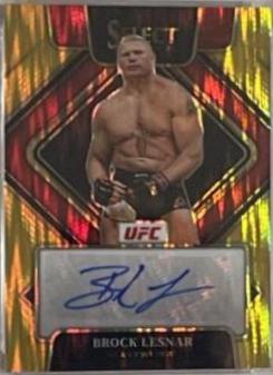 Brock Lesnar [Gold Flash] #SG-BLS
