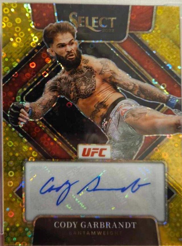 Cody Garbrandt [Gold Disco] #SG-CGB