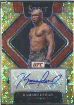 Kamaru Usman [Gold Disco] #SG-KUS