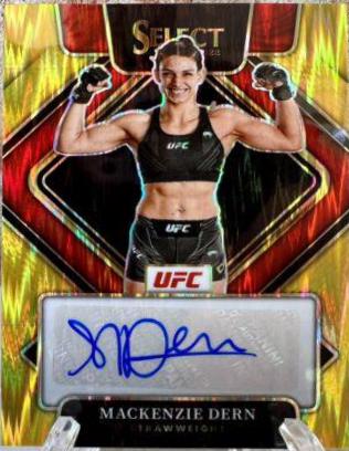 Mackenzie Dern [Gold Flash] #SG-MDR