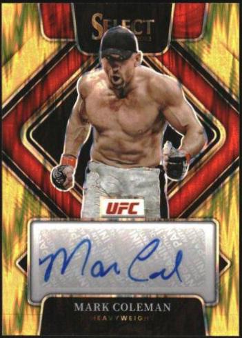 Mark Coleman [Gold Flash] #SG-MCM
