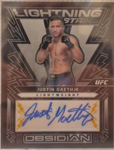 Justin Gaethje [Gold] #OL-JGT