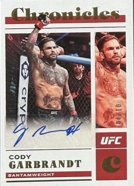 Cody Garbrandt [Gold] #CS-CGB