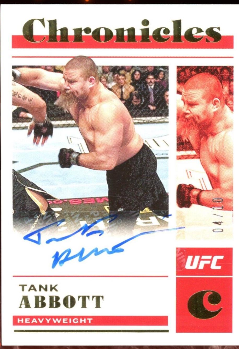 Tank Abbott [Gold] #CS-TAB