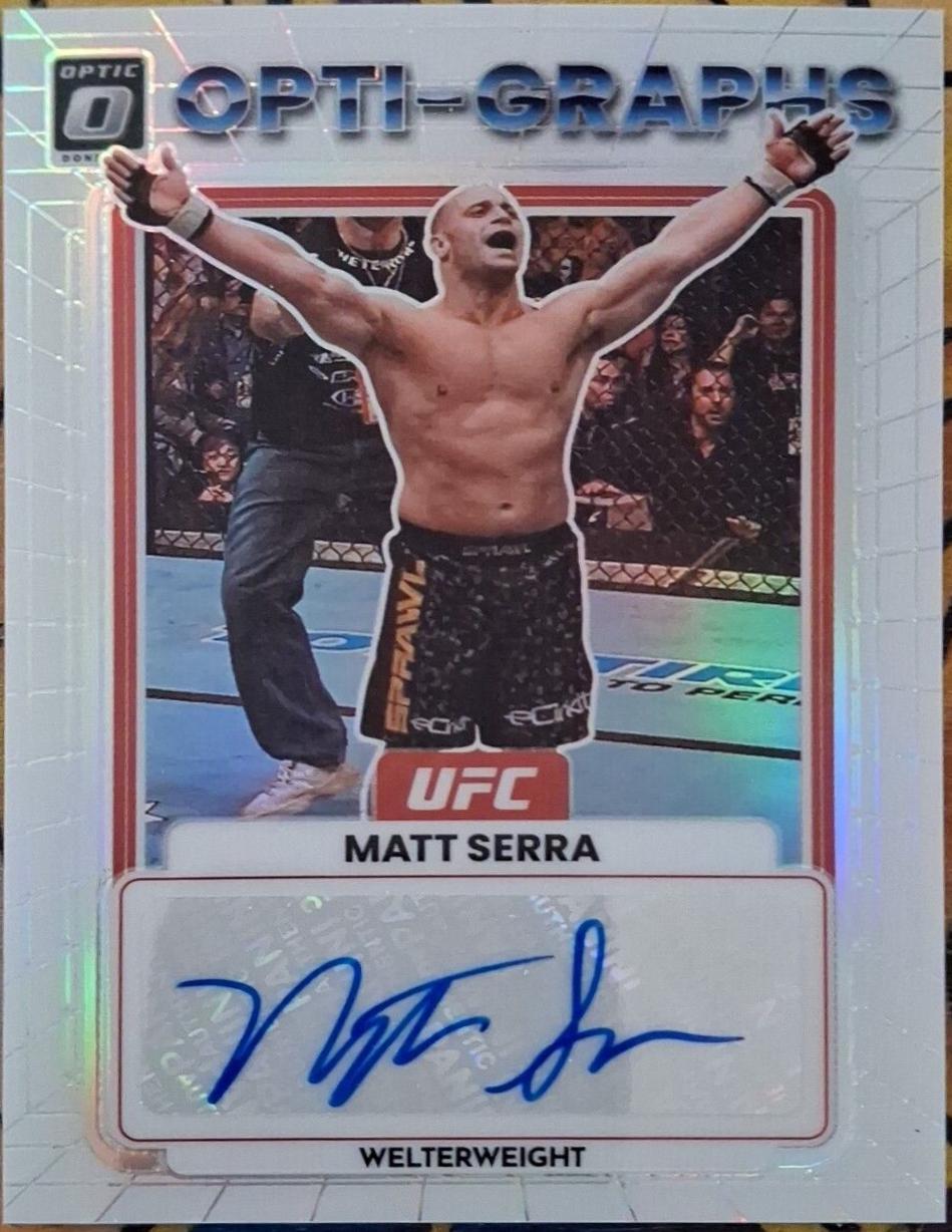 Matt Serra [Green Autograph Autograph] #OG-MSR