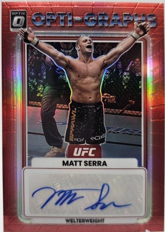 Matt Serra [Red Autograph Autograph] #OG-MSR