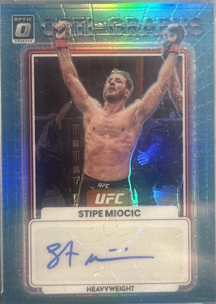 Stipe Miocic [Teal Autograph Autograph] #OG-SMC