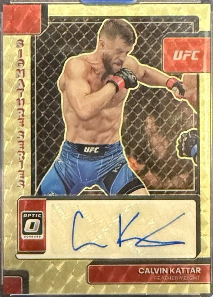 Calvin Kattar [Gold Vinyl] #SS-CKT