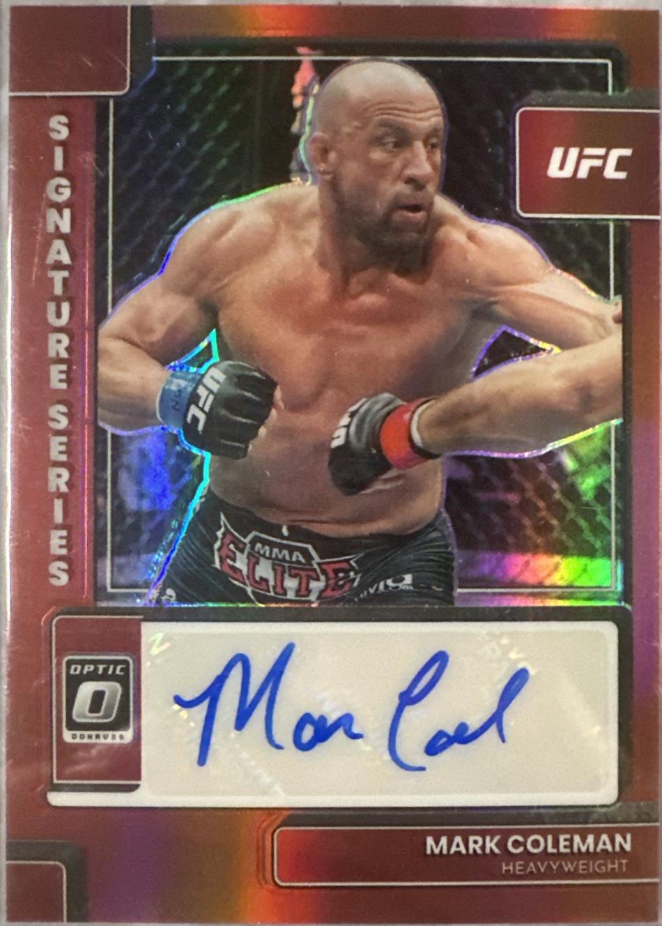 Mark Coleman [Red] #SS-MCL