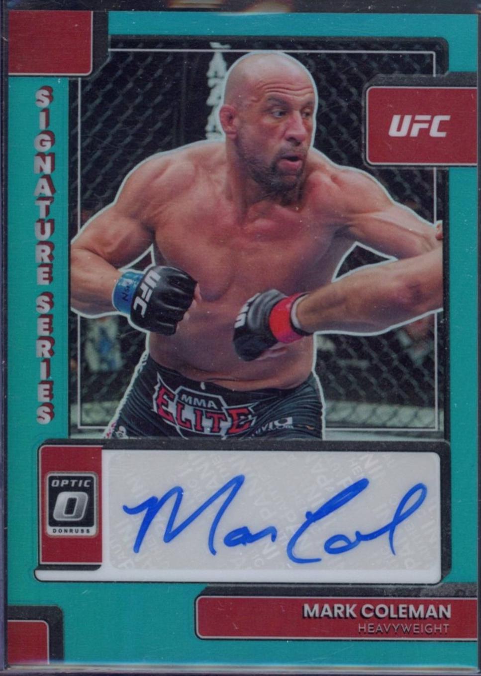 Mark Coleman [Teal] #SS-MCL