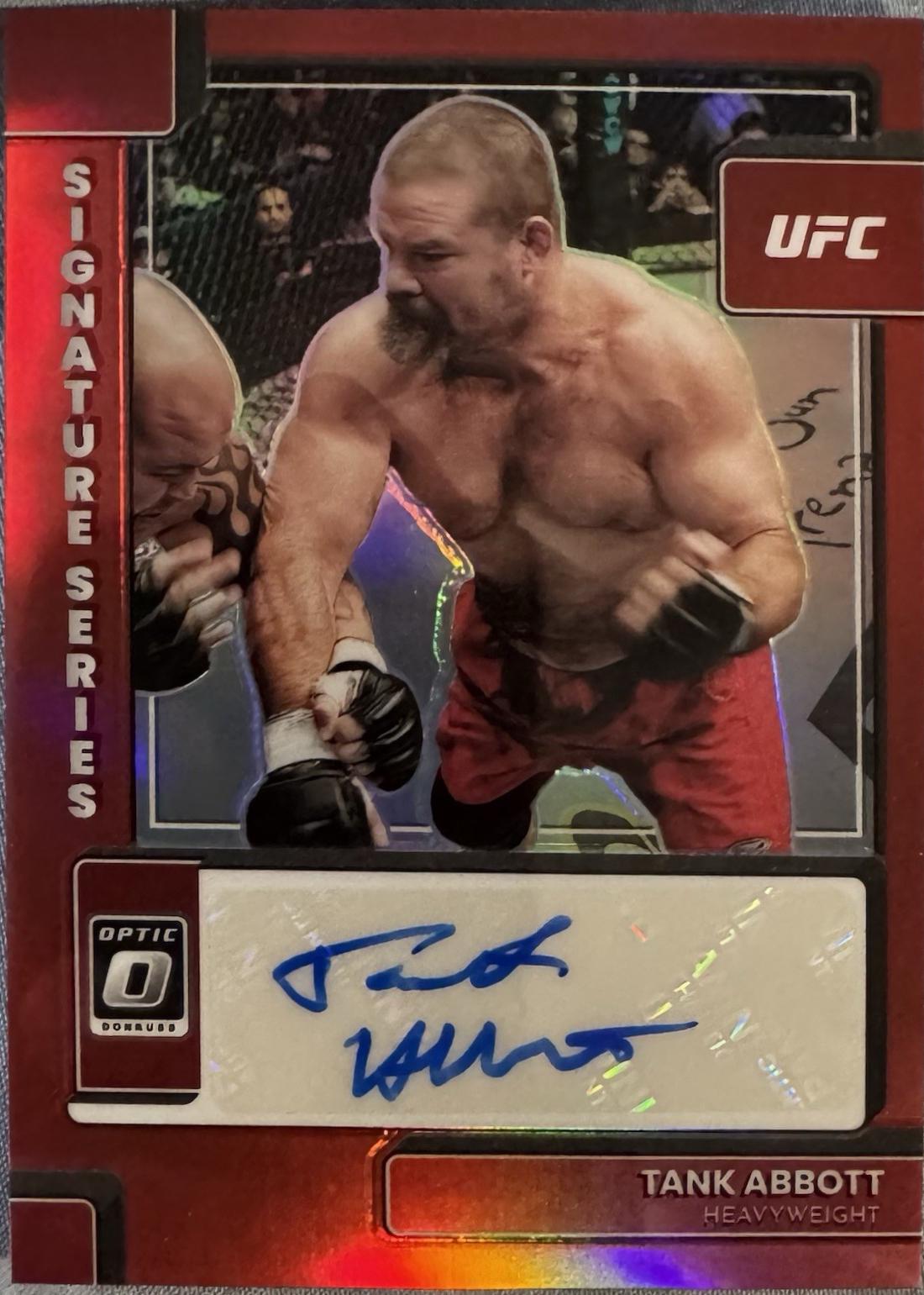 Tank Abbott [Red] #SS-TAB