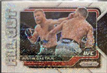 Justin Gaethje [White Sparkle] #18