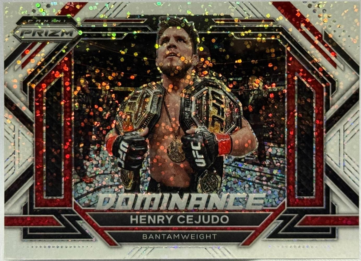 Henry Cejudo [White Sparkle] #8