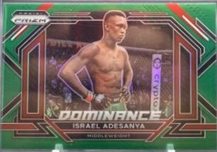 Israel Adesanya [Green] #19