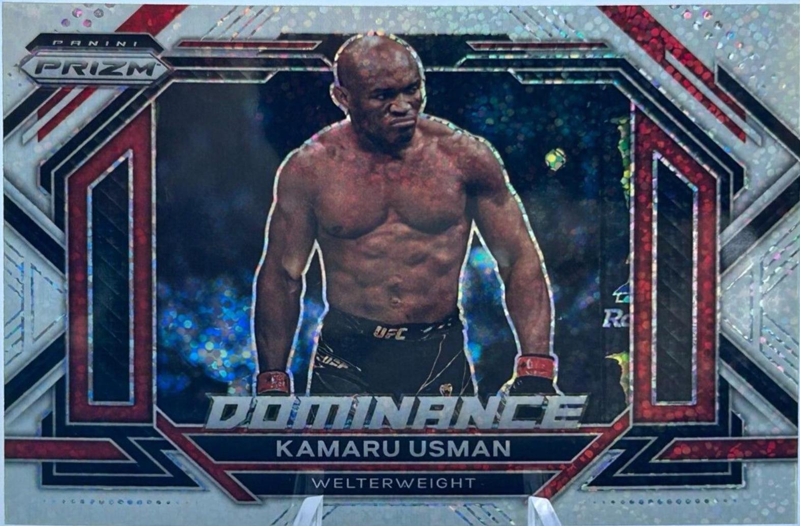 Kamaru Usman [White Sparkle] #13