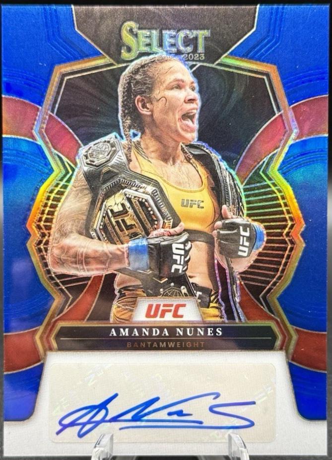 Amanda Nunes [Blue] #SG-ANS