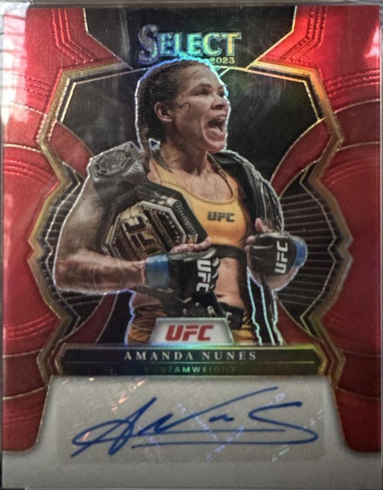 Amanda Nunes [Red] #SG-ANS