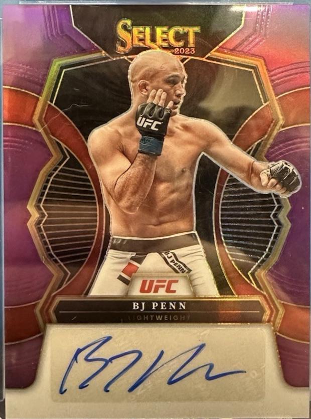 BJ Penn [Purple] #SG-BJP