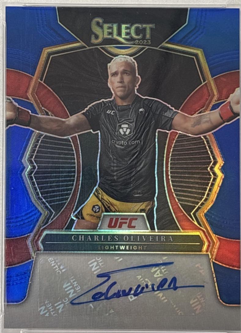Charles Oliveira [Blue] #SG-COV
