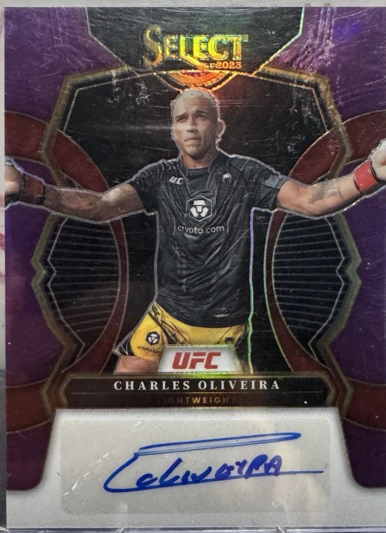 Charles Oliveira [Purple] #SG-COV