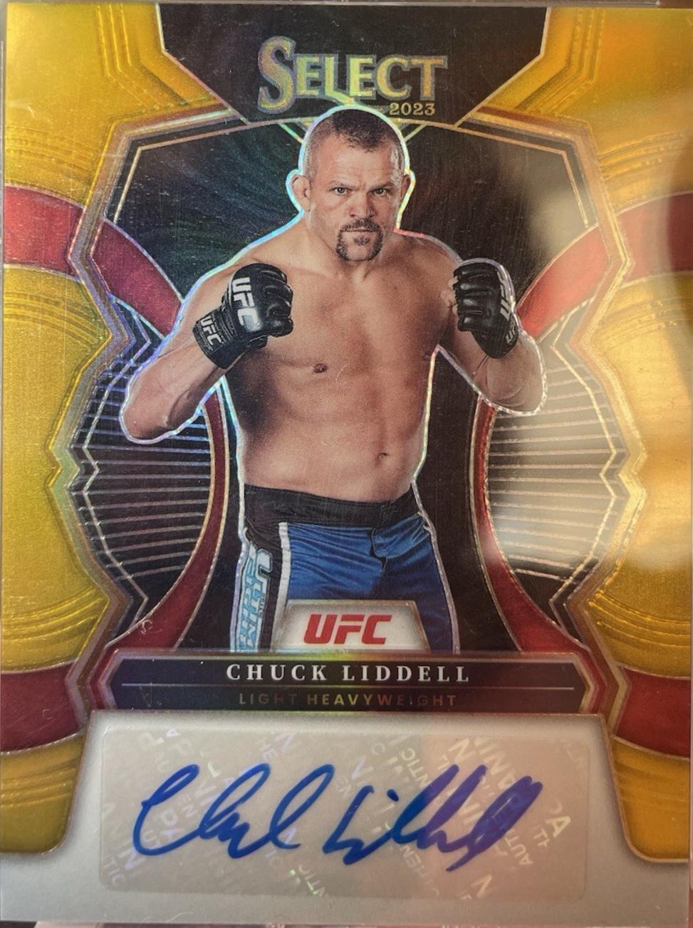 Chuck Liddell [Gold] #SG-CLD