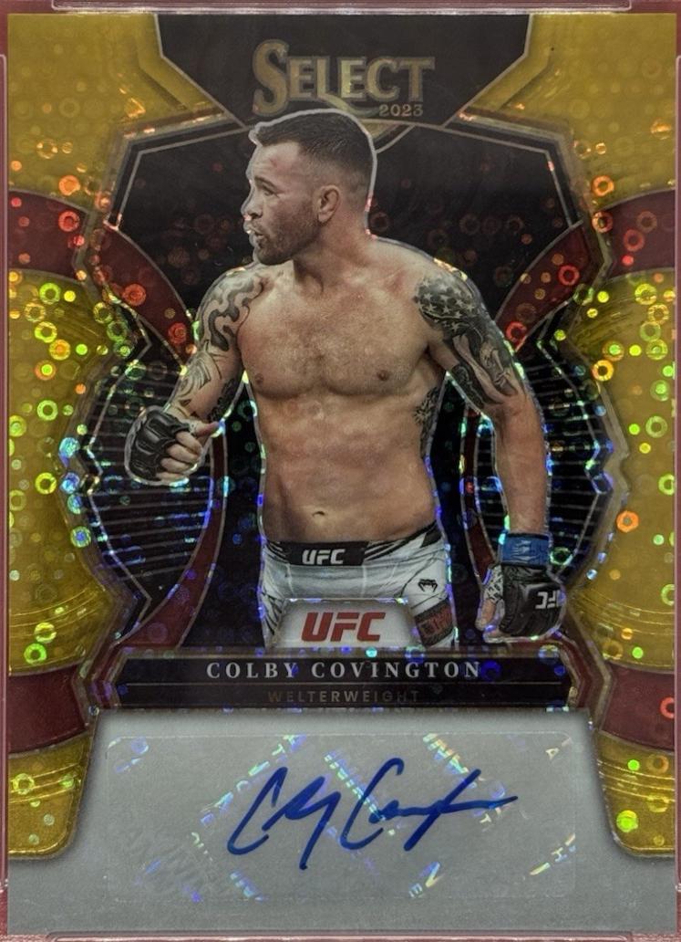 Colby Covington [Gold Disco] #SG-CCV
