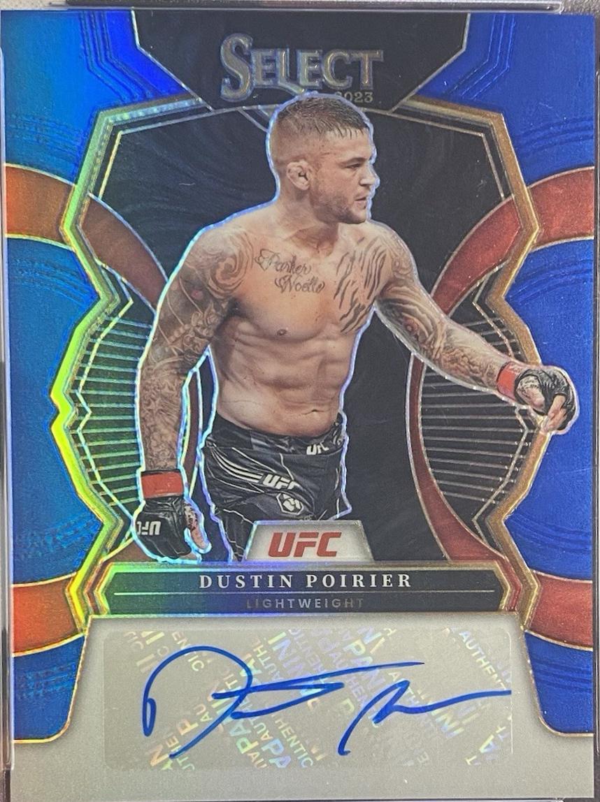 Dustin Poirier [Blue] #SG-DPR
