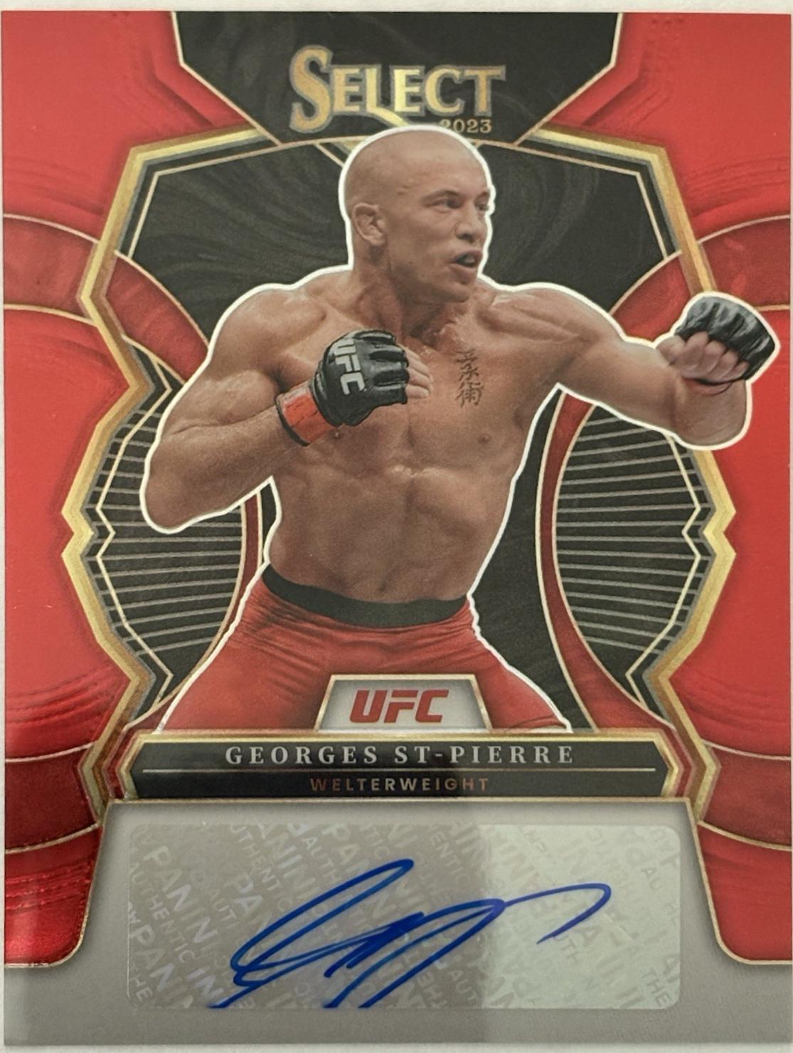 Georges St-Pierre [Red] #SG-GSP