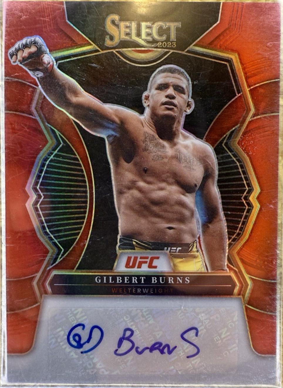Gilbert Burns [Red] #SG-GBN