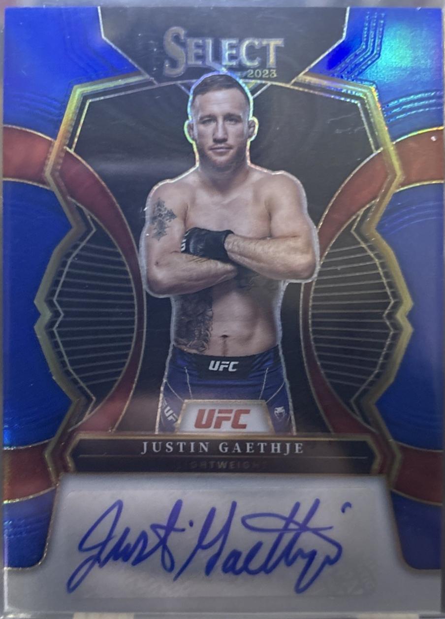 Justin Gaethje [Blue] #SG-JGJ