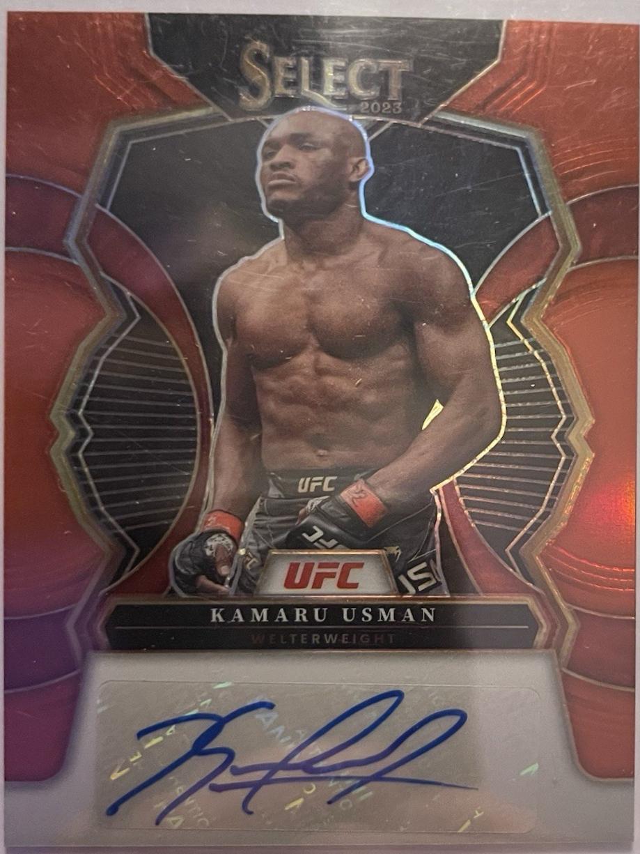 Kamaru Usman [Red] #SG-KUS
