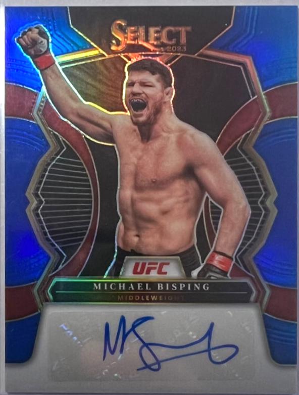 Michael Bisping [Blue] #SG-MBP