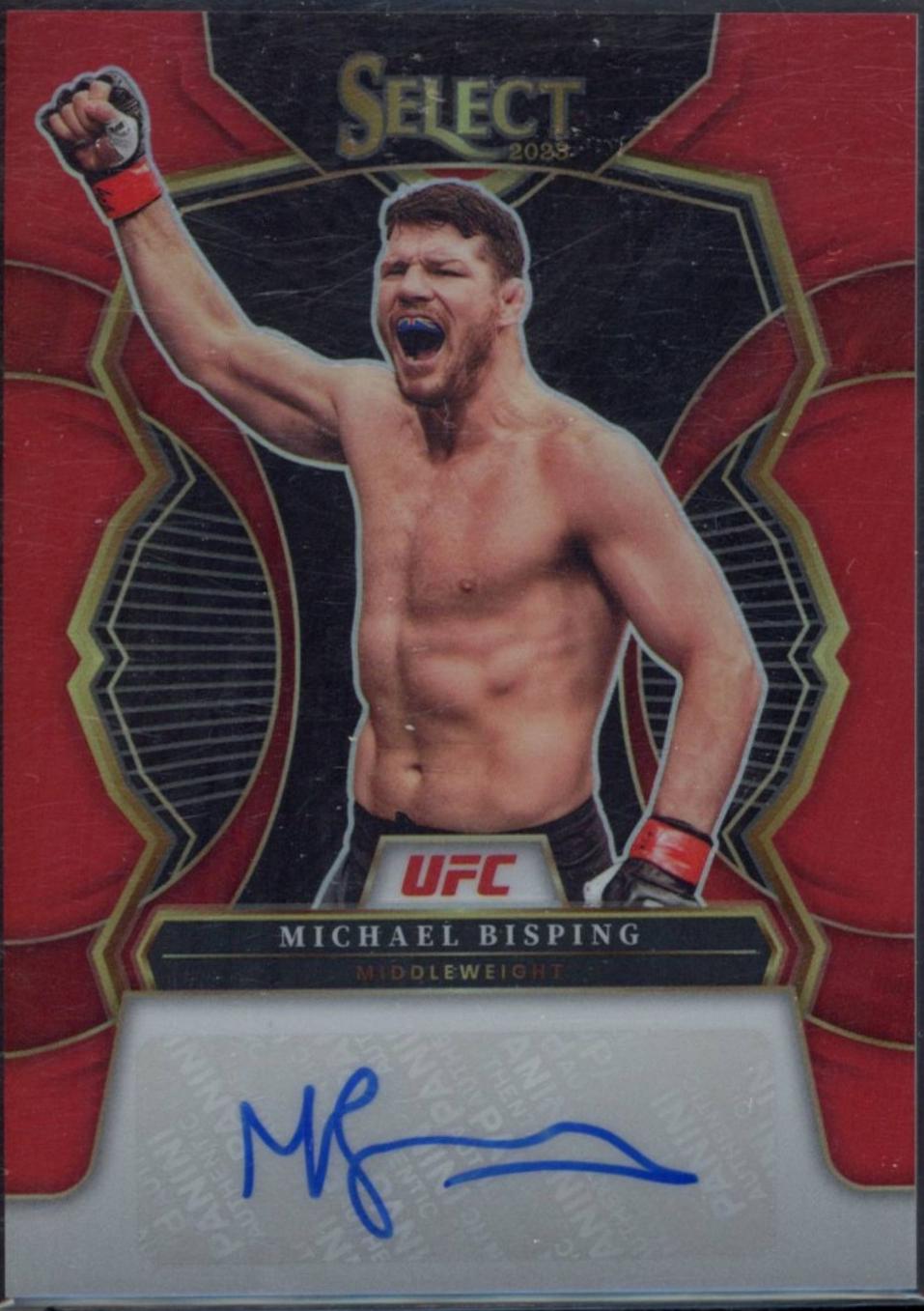 Michael Bisping [Red] #SG-MBP
