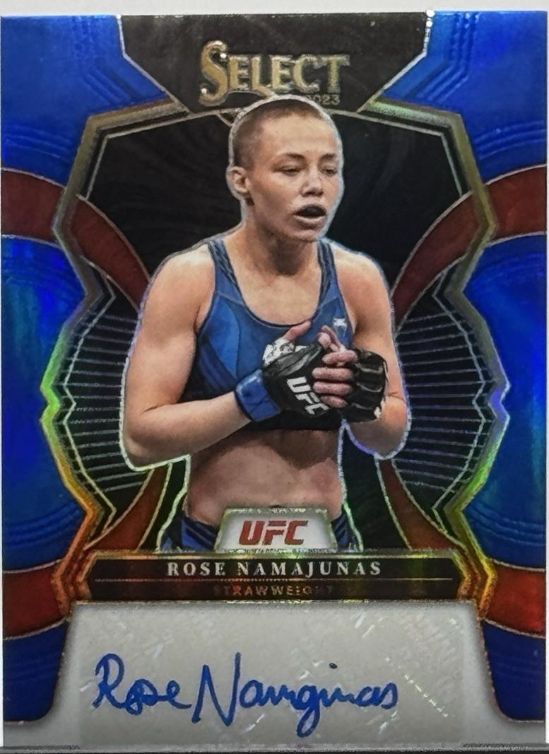Rose Namajunas [Blue] #SG-RNM