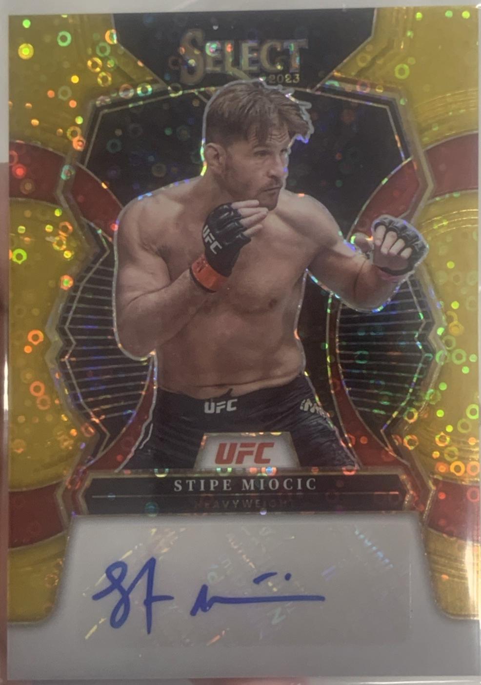 Stipe Miocic [Gold Disco] #SG-SMC