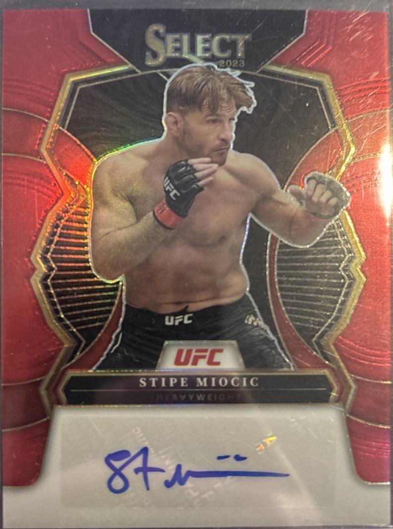 Stipe Miocic [Red] #SG-SMC