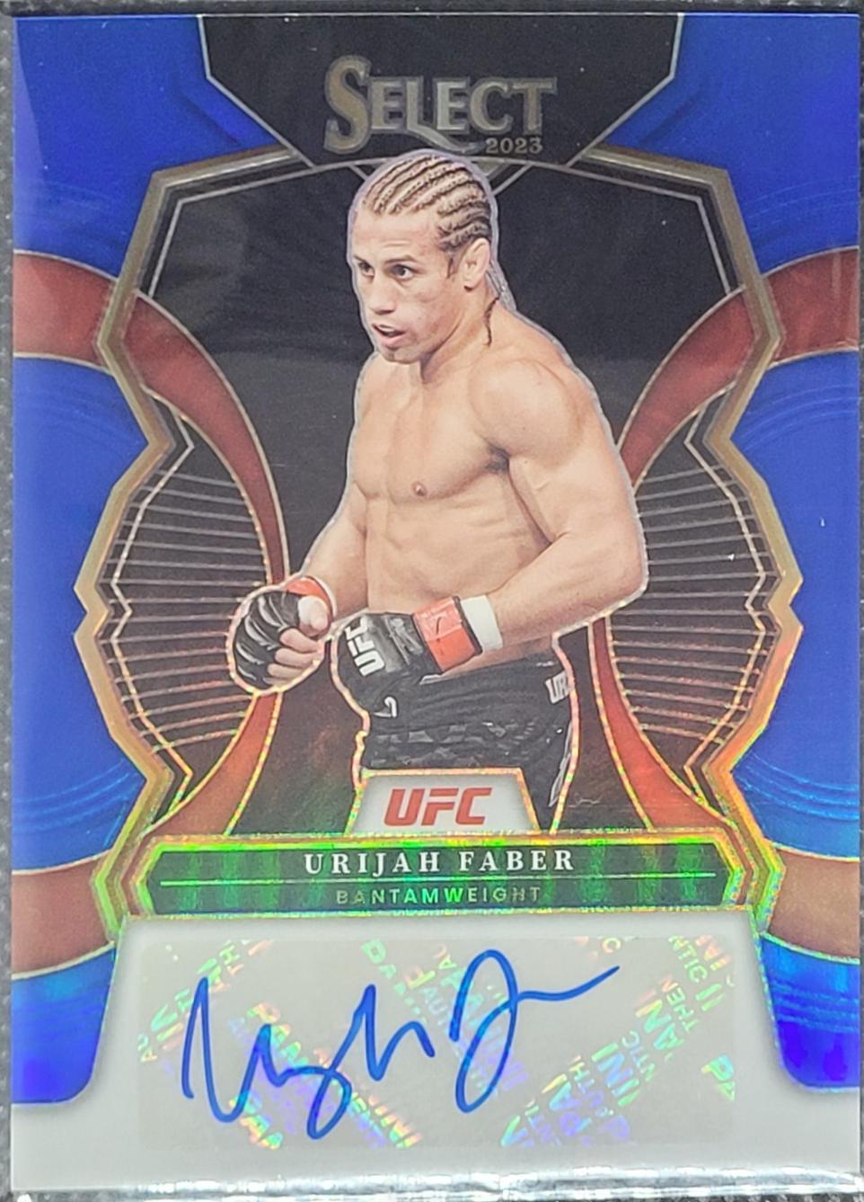Urijah Faber [Blue] #SG-UFB