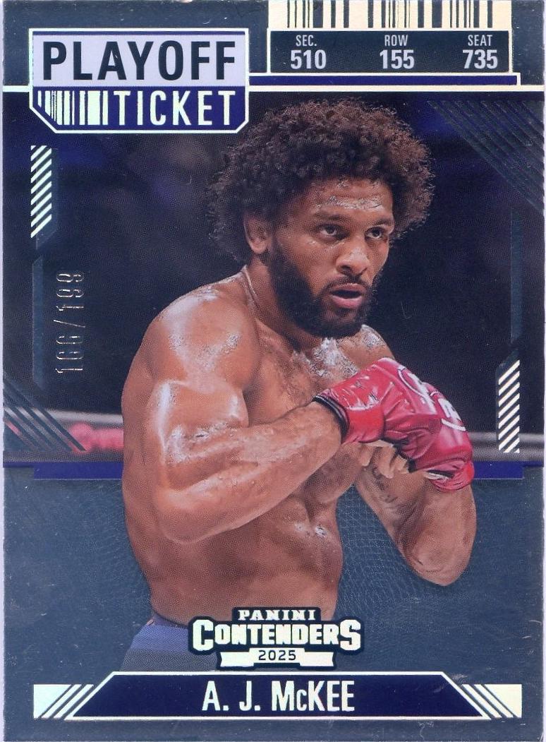 A.J. McKee [Playoff Ticket] #95