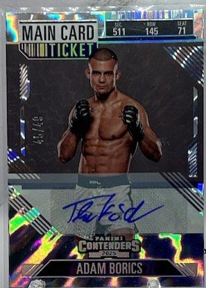 Adam Borics [Main Card Season Ticket Signature] #18