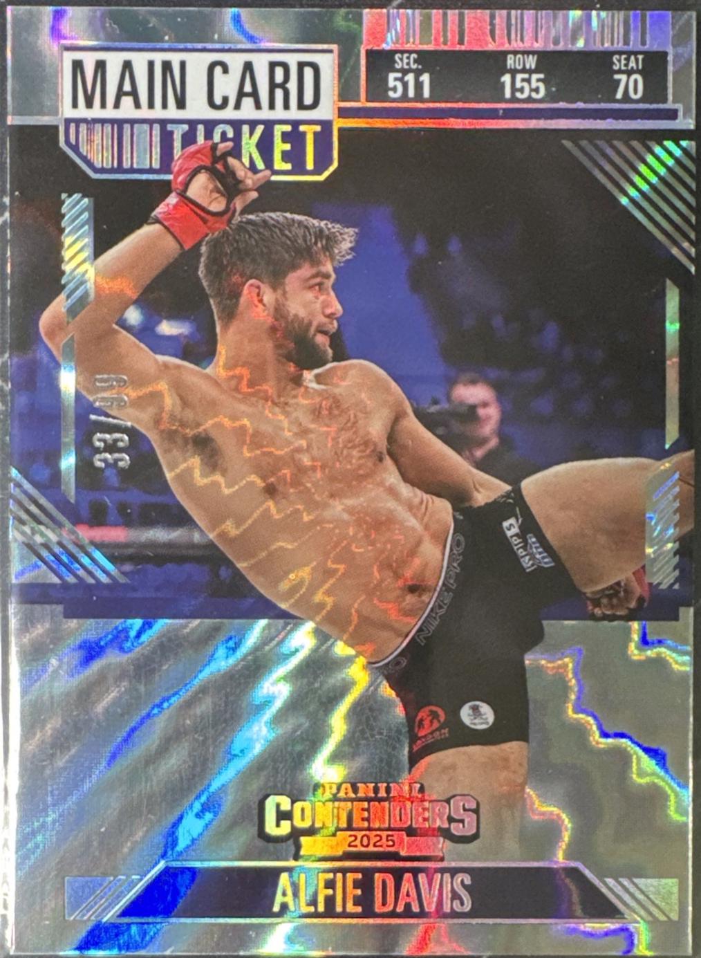 Alfie Davis [Main Card Ticket] #8