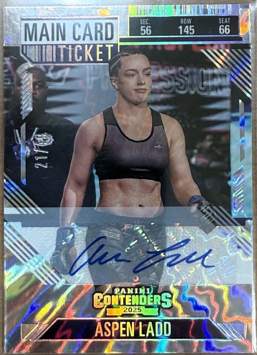 Aspen Ladd [Main Card Season Ticket Signature] #58